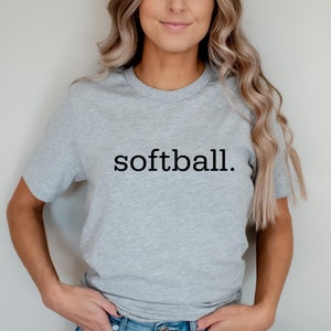 Camisetas de sóftbol, camiseta para mamá de sóftbol, camiseta para mamá de sóftbol, camiseta para fan de sóftbol, camiseta de temporada de sóftbol, camiseta de juego de sóftbol, regalo para mamá de sóftbol
