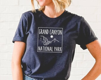 Grand Canyon Shirt, Arizona TShirt, National Parks Graphic Tee, Roadtrip T-Shirt, Hiking Camping Unisex Tee, Monument Valley Souvenir