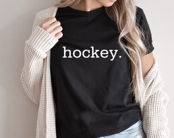 Hockey Shirt, Hockey Mom Shirt, Hockey Mom T-Shirt, Hockey Fan Shirt, Hockey Season Tee, Hockey Game Shirt, Hockey Mom Gift, Hockey Dad Gift