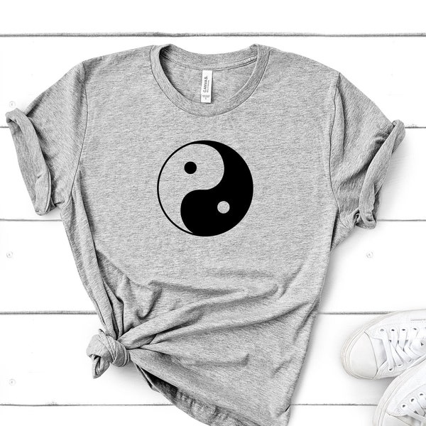 Yin Yang T Shirt | Inspirational T Shirt | Chinese Ying Yang Tee | Unisex T Shirt | Graphic Tee | Yin Yang Shirt | Yin Yang Gift
