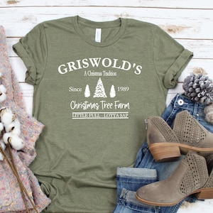 Griswold’s Tree Farm Shirt, Griswold Christmas Shirts, Fun Old Fashioned Family Christmas, Christmas Vacation, Christmas Tradition, Funny