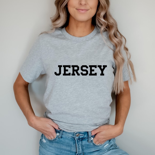 Jersey Shirt, NJ Shirt, New Jersey, New Jersey State Shirt, Jersey Shore, The Garden State, Unisex New Jersey Graphic Tee, New Jersey Tee