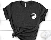 Yin Yang T Shirt, Inspirational T Shirt, Chinese Ying Yang