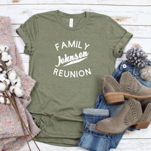 Custom Family Reunion Shirt | Family Reunion Shirts | Family Shirts | Matching Family Reunion Shirts | Family Gathering | Family Vacation