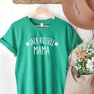 Jack Russell Mama Shirt | Jack Russell Shirt | Jack Russell Mom | Jack Russell Gift | Dog Mama Shirt | Dog Mom Shirt | Terrier Mama