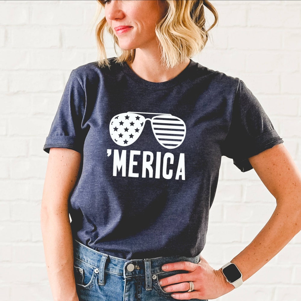 America Shirt | 'Merica Shirt | Merica Shirt | Patriotic Shirt | Memorial Day Shirt | July 4Th Shirt | 4Th Of July Shirt | Usa Shirt Shirtspheree
