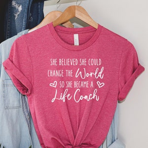 Life Coach Shirt, Veränderung der Welt, Gesundheitscoach Shirt, ich bin ein Gesundheitscoach, Gesundheitscoach T-Shirt, Gesundheitscoach Shirt, Mentaler Gesundheitscoach