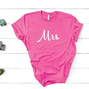 Mr and Mrs Shirts | Mr and Mrs | Newlywed Shirts | Just Married Shirts | Honeymoon Shirt | Bride Shirt | Matching Shirts | Bride and Groom