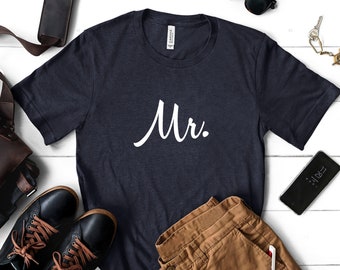 Mr and Mrs Shirts | Mr and Mrs | Just Married Shirts | Newlywed Shirts | Groom Shirt | Honeymoon Shirts | Matching Shirts | Bride and Groom