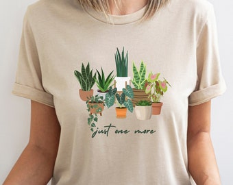 Plant Lady Shirt: Nur noch ein grafisches T-Shirt, Geschenk für Pflanzenliebhaber