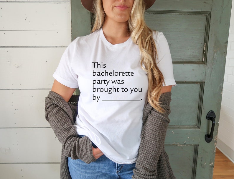 Funny Bachelorette Party Shirts Cards Against Humanity Etsy