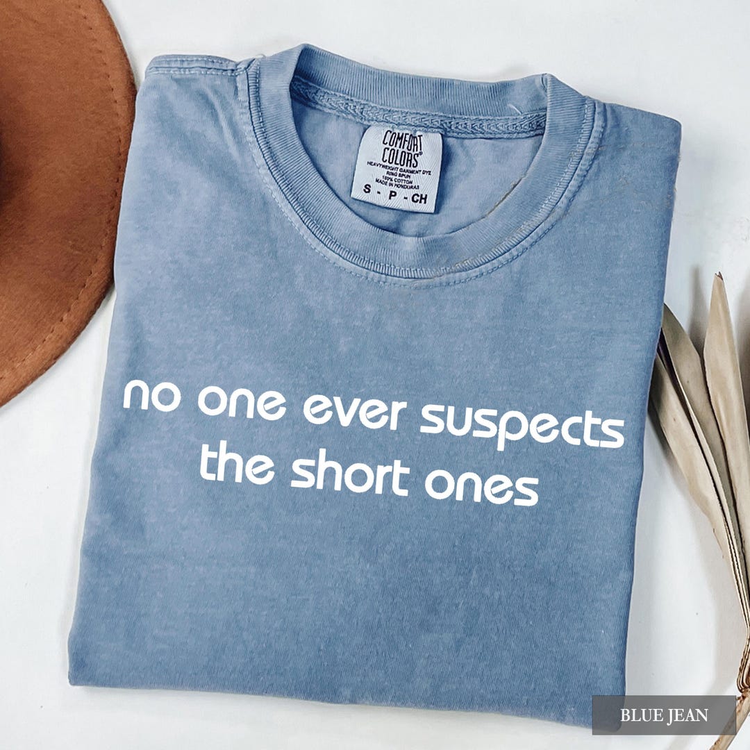 Short People Shirt - Comfort Colors Funny Petite Person Gift, Fun