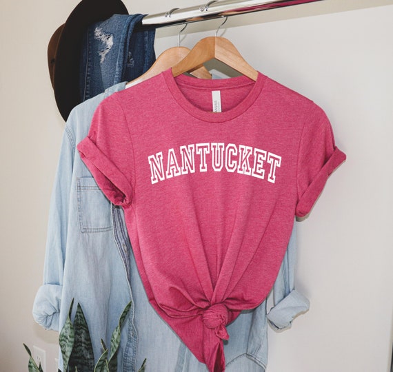 Nantucket Shirt, Preppy Shirt for Women, Preppy Graphic Tee
