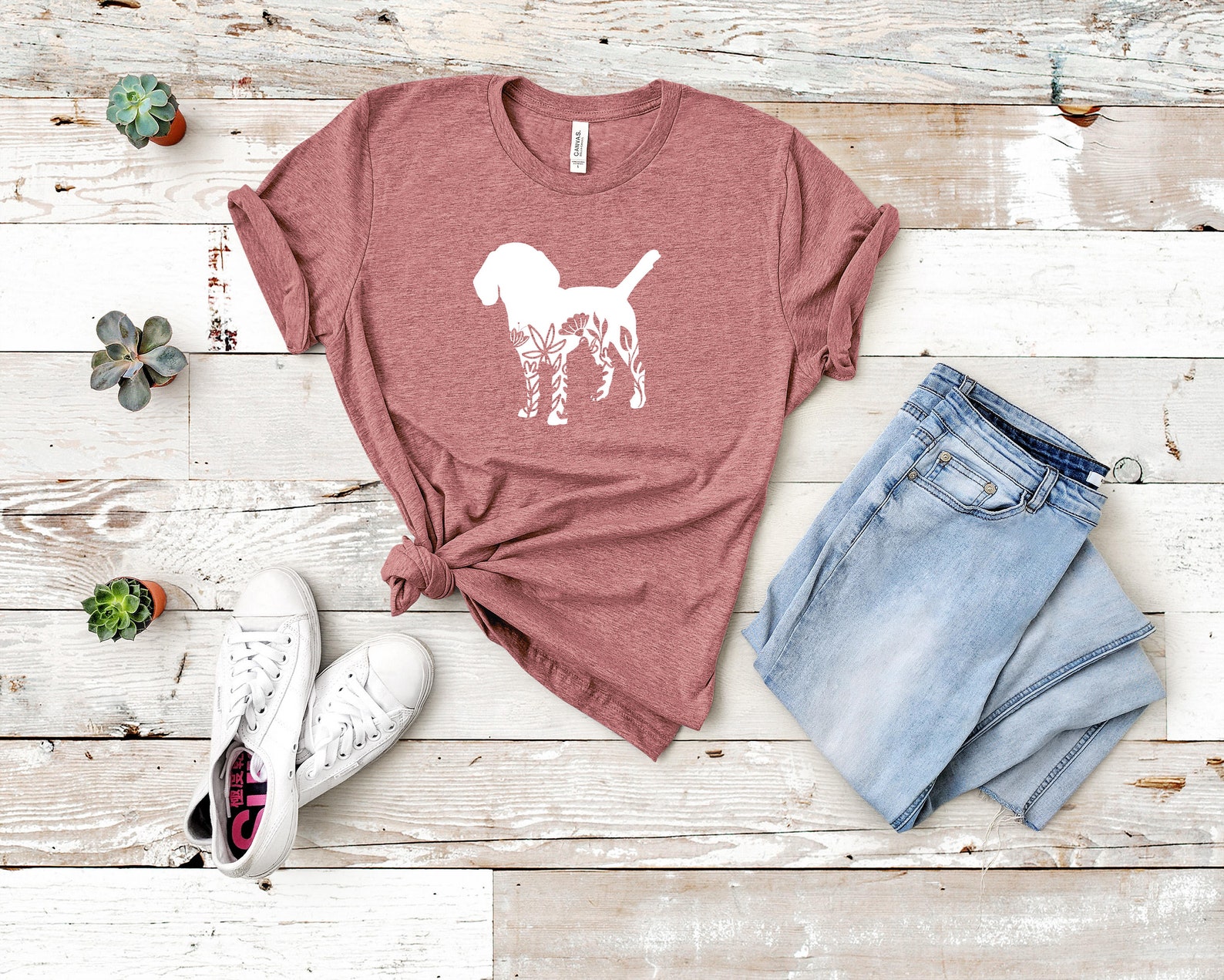 Dog Graphic Tee Floral Dog Shirt Dog Shirts for Women Cute Etsy