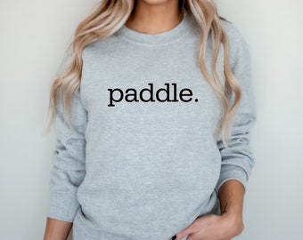 Paddle Tennis Sweatshirt, Paddle Team Crewneck, Paddle Fan Shirts, Paddle Season Tee, Matching Padel Shirts, Paddle Match, Paddle Gift