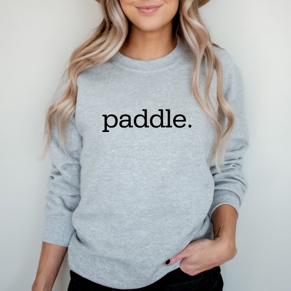 Paddle Tennis Sweatshirt, Paddle Team Crewneck, Paddle Fan Shirts, Paddle Season Tee, Matching Padel Shirts, Paddle Match, Paddle Gift
