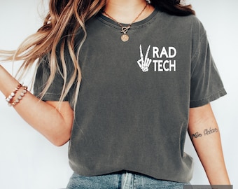 Shirt Rad Tech - Comfort Colors® Radiology Week Graphic T-shirt, cadeau XRay-technicus