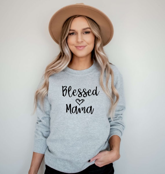 Mom Shirts With Sayings Blessed Mama Tshirt T Women Gifts Mom Shirts With Sayings Blessed Mama Tshirt T Women Gifts