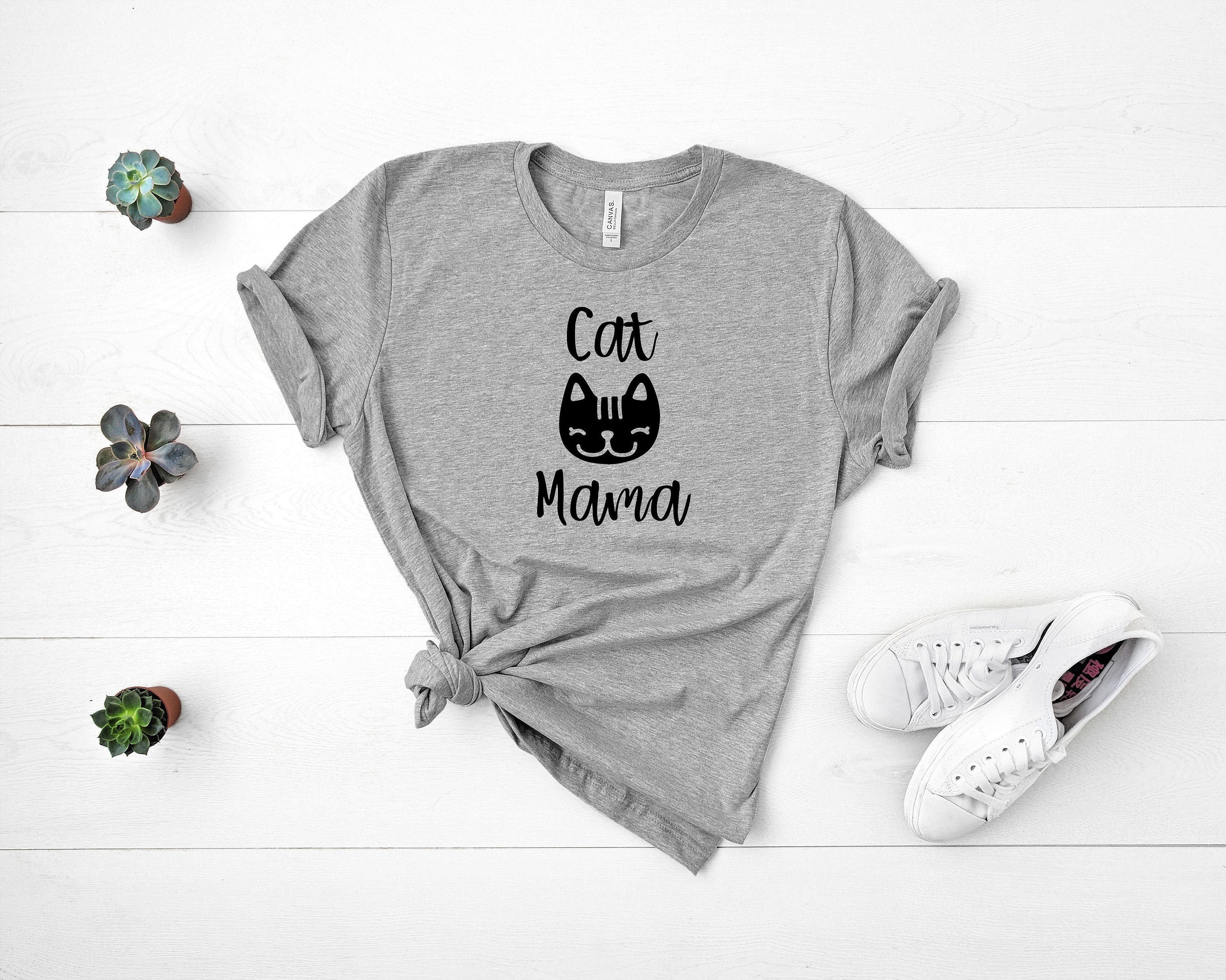Cat Mama Shirt Cat Mom Shirt Cat Mom Shirts Cat Lover Etsy