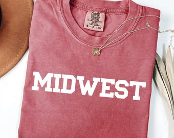 Midwest Shirt, Midwest is Best, Midwest Retro Tee, Retro Midwest, Unisex Midwest Graphic Tee, Midwest T-Shirt, Midwest Tee, Regional Pride