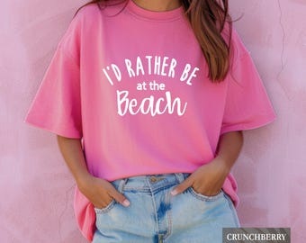 Beach Life Shirt - Comfort Colors® Ocean Lover Outfit, Coastal Vacation, Summer Vibes Graphic Tee