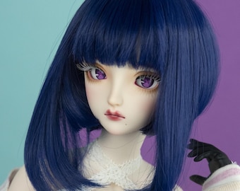 Cancer Blueberry – 8-9" BJD, Dollfie Dream & 1/3 Doll Wig