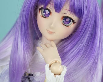 Aries Orchid Purple – 8-9" BJD, Dollfie Dream & 1/3 Doll Wig