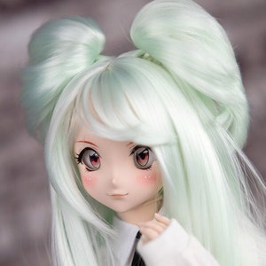 Ursa Mint – 8-9" BJD, Dollfie Dream & 1/3 Doll Wig