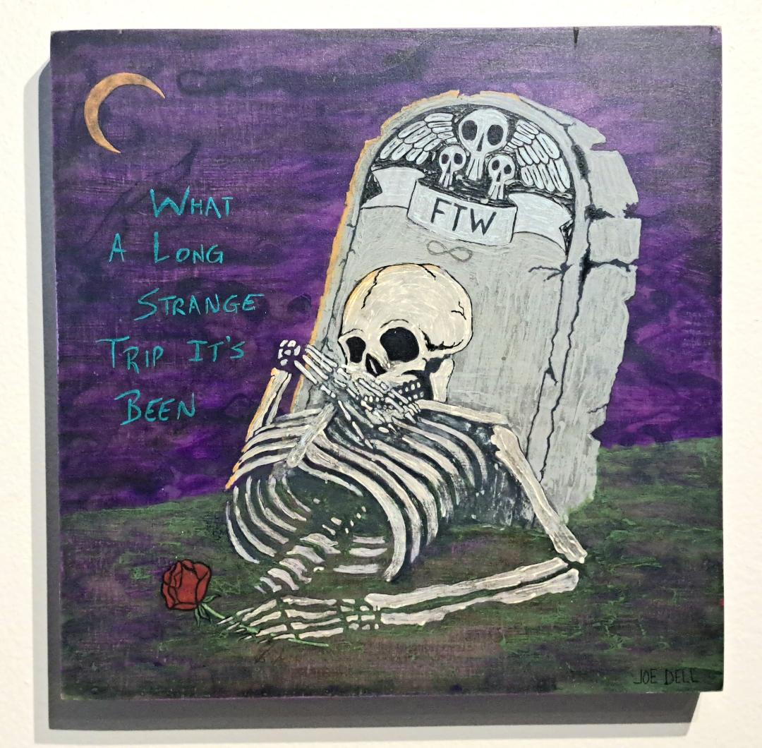 What A Long Strange Trip Neon Sign, Grateful Dead Neon