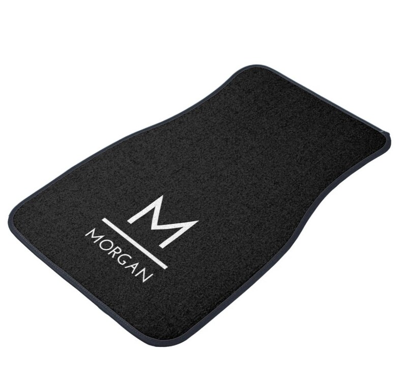 Car Mats Custom Name Unique Personal Car Personalized Car Mat Etsy