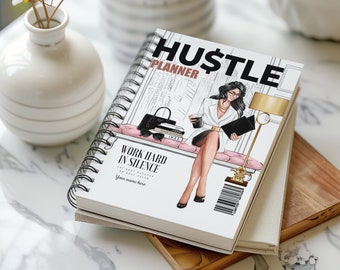 Choose Your Start Month and Pages Planner | Large Size Monthly and Weekly Planner -   | Hourly Schedule | Budget Tracker | Calendar