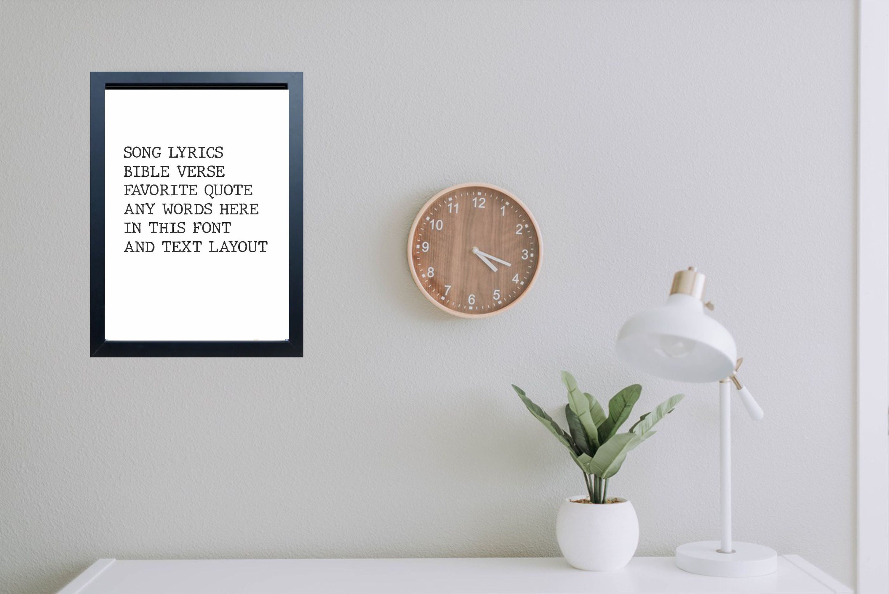 Custom Quote Paper Print Custom Quote Print Personalized Etsy