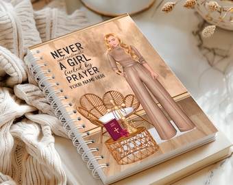 2027 Spiral Hardcover Christian Cover Planner - Budget Planner with Calendar  - Personalized Monthly Weekly Planner - Daily Planner for Her