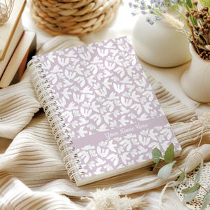 Custom Dated Planner - Cute Hardcover - Deluxe Personalized Agenda - Daily Monthly Organizer - Gift for Her - 2026 2027 Custom Start Month