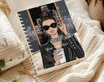 2027 Personalized Planner: 12-Month Agenda, Monthly Budget Tracker, Calendar , Hardcover, 2 Sizes