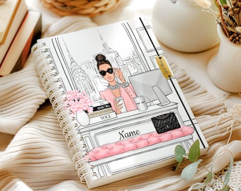 Personalized Dated Planner Women - Luxury Hardcover Daily Planner - Business Planner for Entrepreneur - Custom Start Planner - Calendar