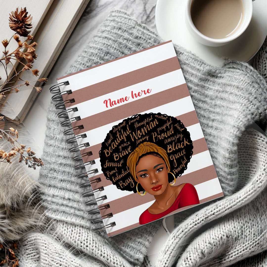 8.5x11 2024/2025 Large Weekly Personalized Planner Budget Planner Black