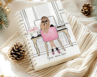 Luxury Planner for Women | Choose Your Start Month | Hardcover Monthly Weekly  Daily Planner | Hourly Schedule | Budget Tracker Calendar