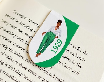 1929 Iota Phi Lambda Bookmark, Sorority Gifts for Women, Iota Phi Paraphernalia, African American Upward and Onward in Efficient Service
