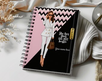 Large Dated Planner - Monthly Weekly Daily Planner - Vertical Layout Agenda - With or Without Hourly Layout - Planner  Calendar - Budget