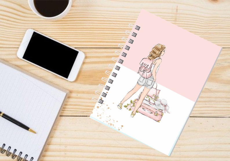 Fashion Notebook Girl Boss Journal Girl Power Custom Etsy