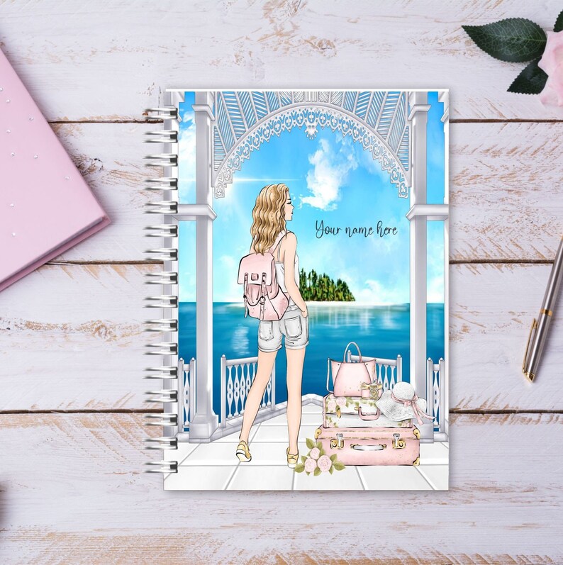 Fashion Notebook Girl Boss Journal Girl Power Custom Etsy