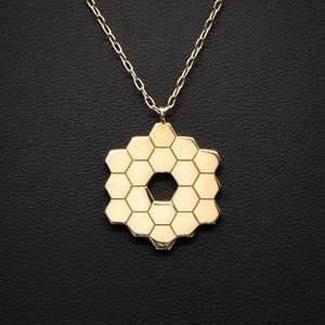 14K solid gold James Webb Necklace