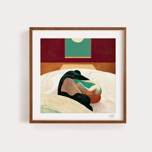 Icarus No.2 30 x 30cm Signed Giclee Print