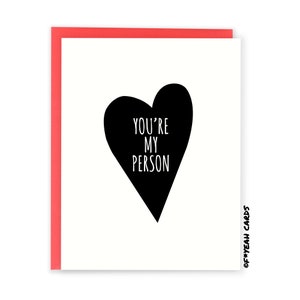 Funny Love Cards For Him - Cute Valentines Day Card For Boyfriend, Girlfriend, Husband, Wife - Anniversary Card, Love Card