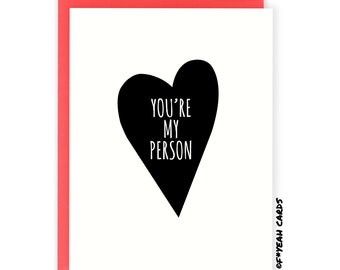 Cartes d'amour drôles pour lui - jolie carte de Saint Valentin pour petit ami, petite amie, mari, femme - carte d'anniversaire, carte d'amour
