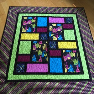 Musical Cool Cats Quilt