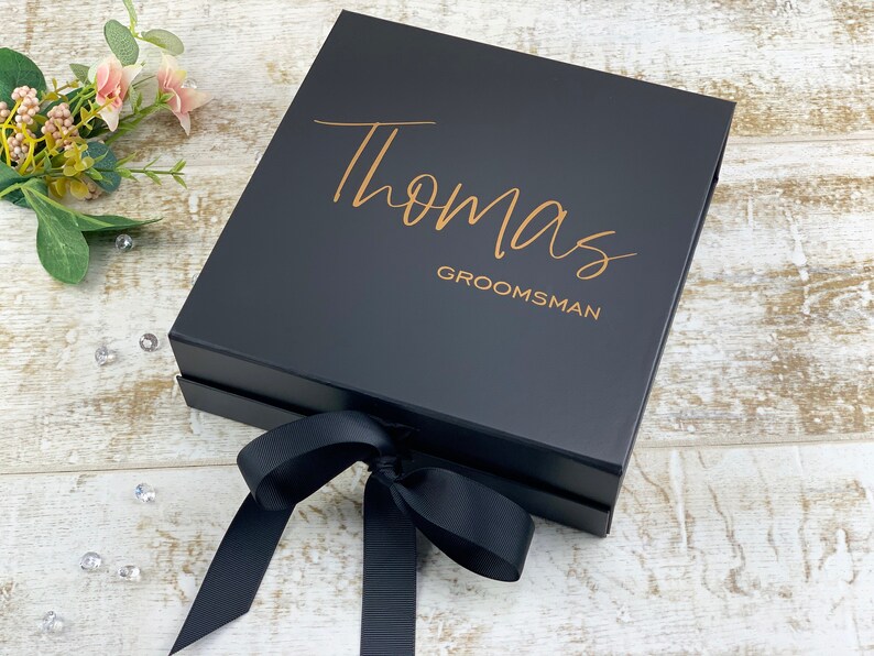 Wedding Gift Box Bridesmaid Wedding Gift Box Personalized Etsy