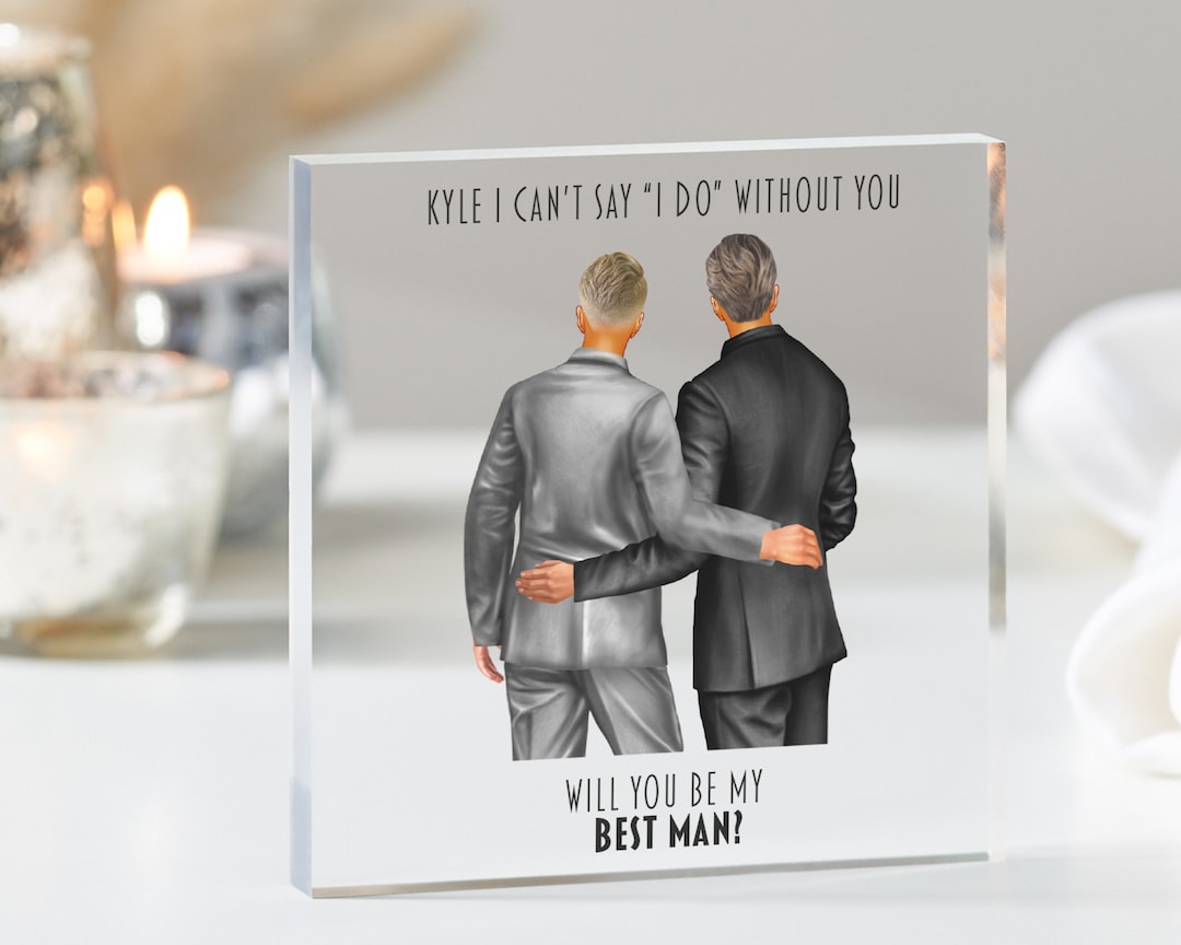 Best Man Proposal Gift | Groomsman Proposal | Will You Be My Best Man