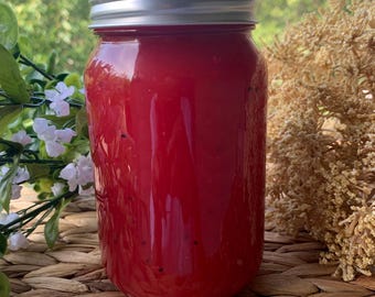 Sea Moss Gel - Natural - Organic - Nutritious - Delicious - Made with Real Fruit - 18.5oz Jar